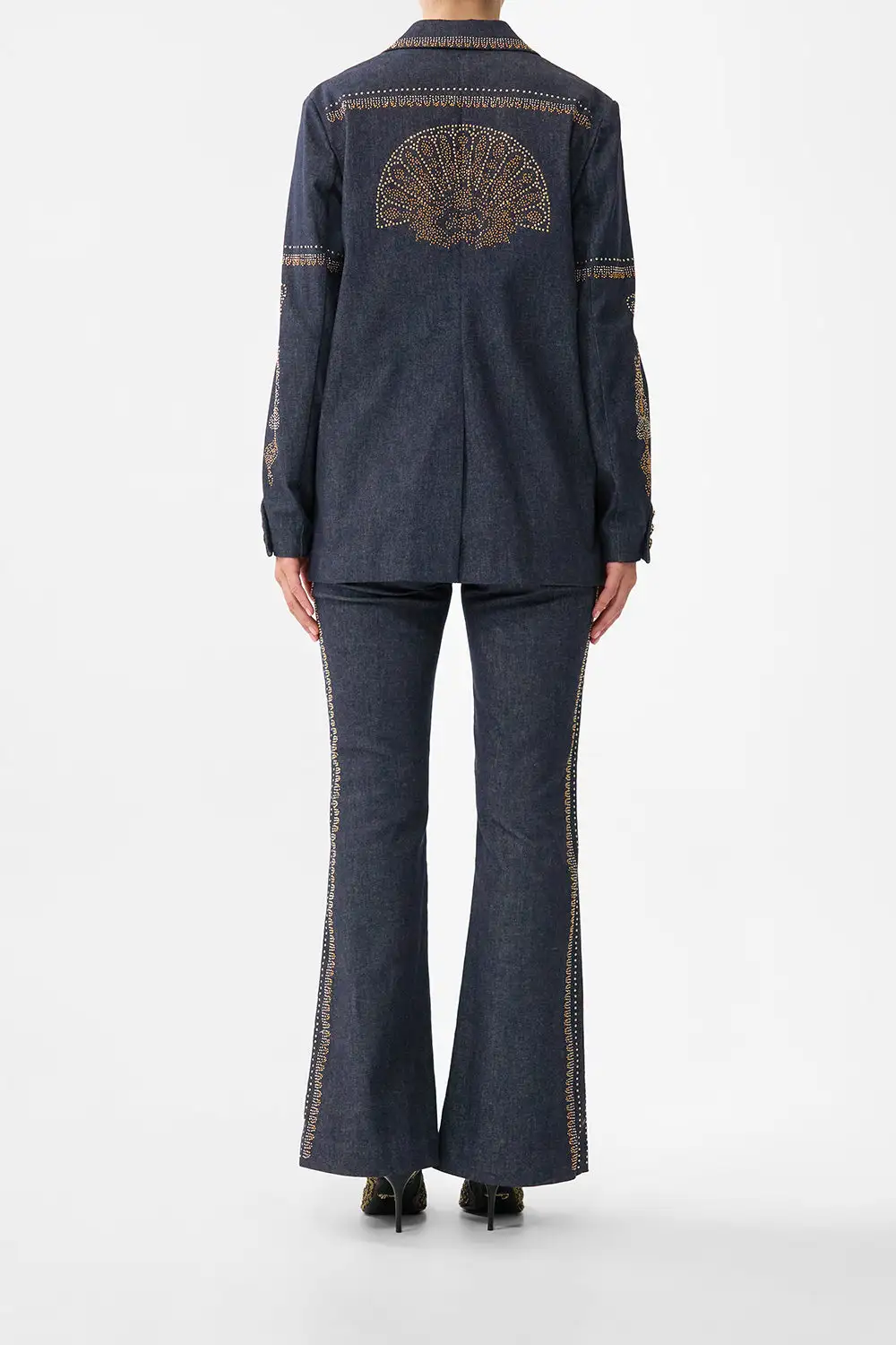 Jacket with Sleeve Cut Out Detail
