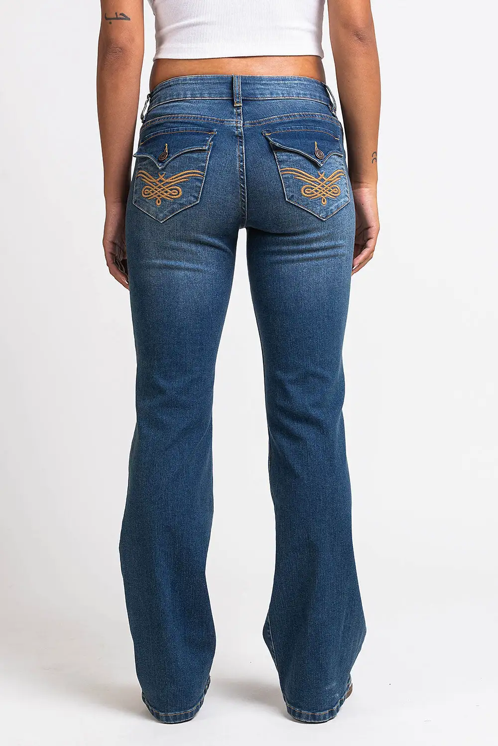 Easy Style Low Rise Bootcut Jeans