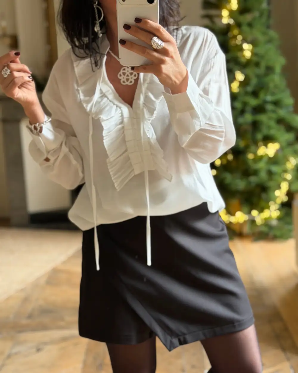 Classic Relaxed-Fit Blouse