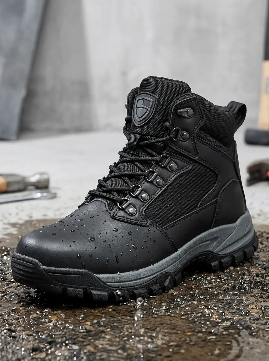 Distinctive Tactical Fit Men' Waterproof Work Boots