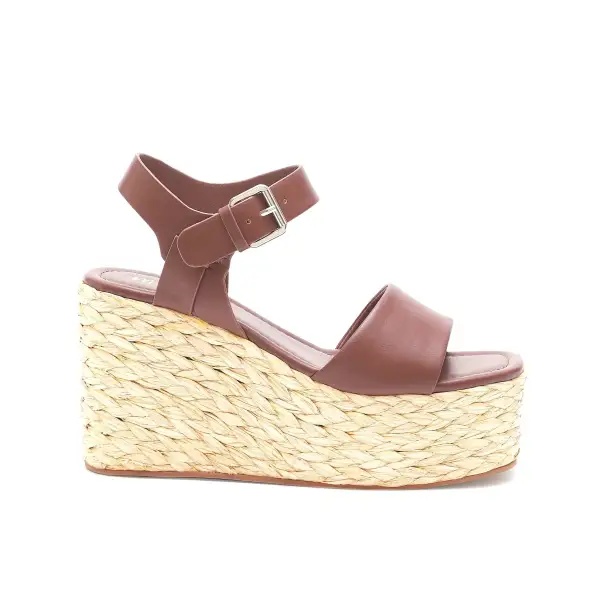 Minimal Motif Heeled Sandals