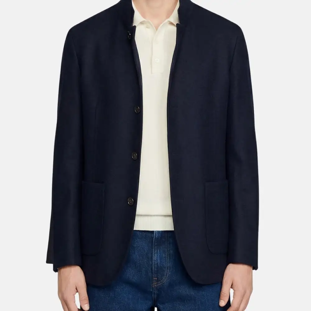 Heritage Cashmere Tailored Blazer Jacket