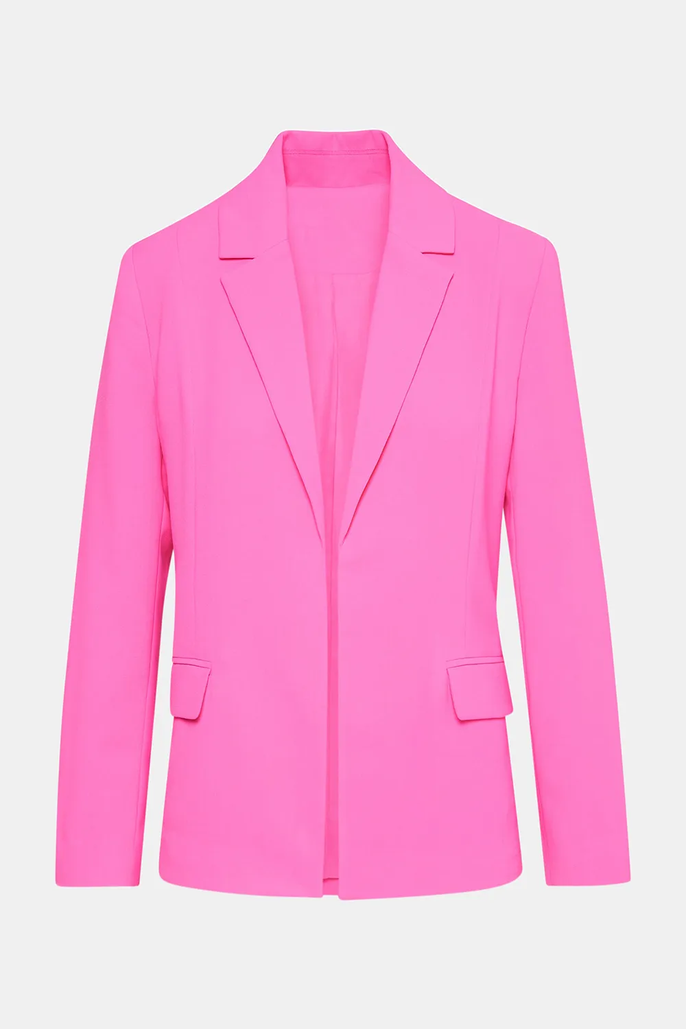 LAPEL BLAZER HOT PINK