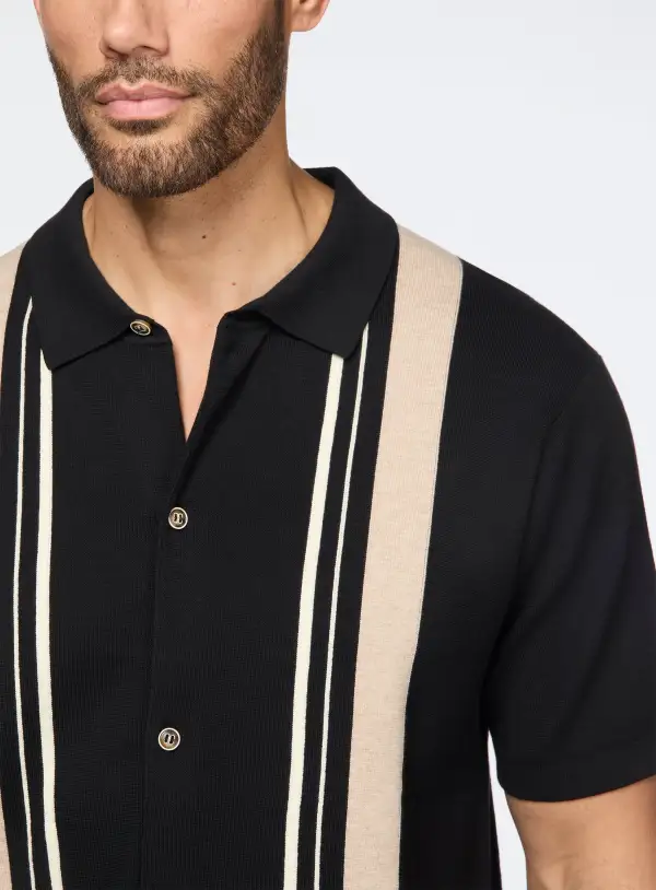 Retro Jersey Knit Shirt