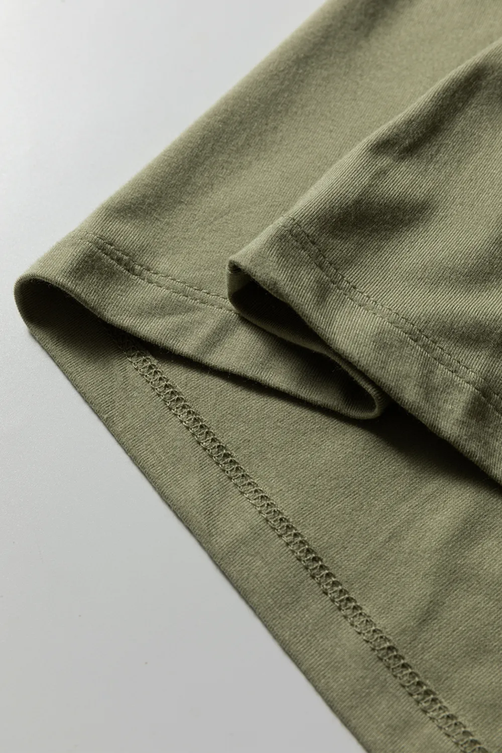 Laurel Green Long Sleeve Fitted Top