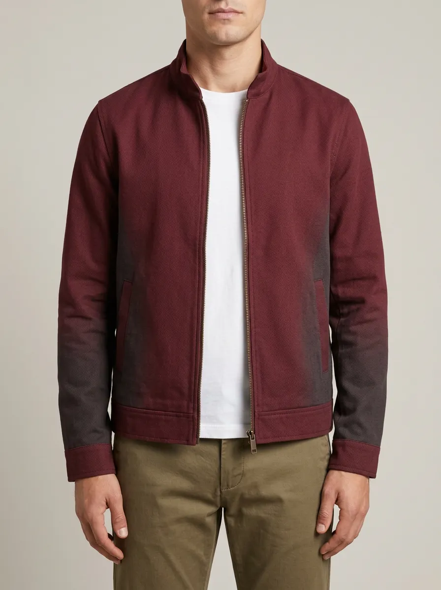 Ombre Bomber Jacket