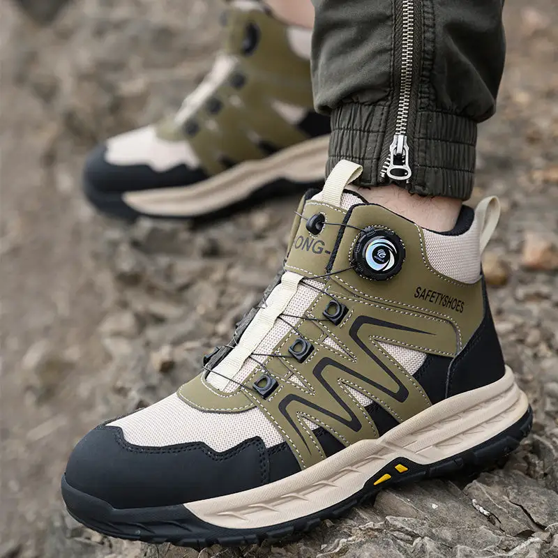 Men's Cushioned Field Work Boots