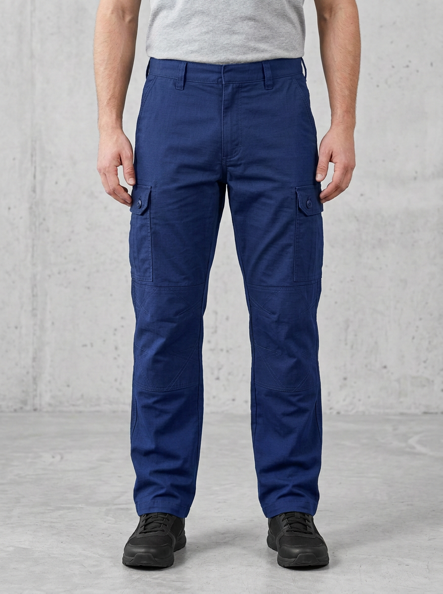 Unisex Tactical Multi-Pocket Reinforced Knee Work Pants