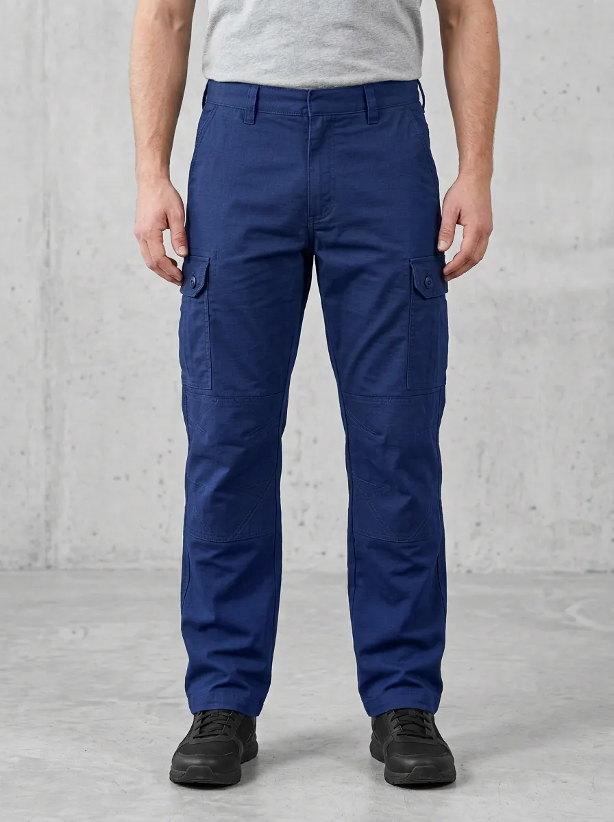 Unisex Tactical Multi-Pocket Reinforced Knee Work Pants