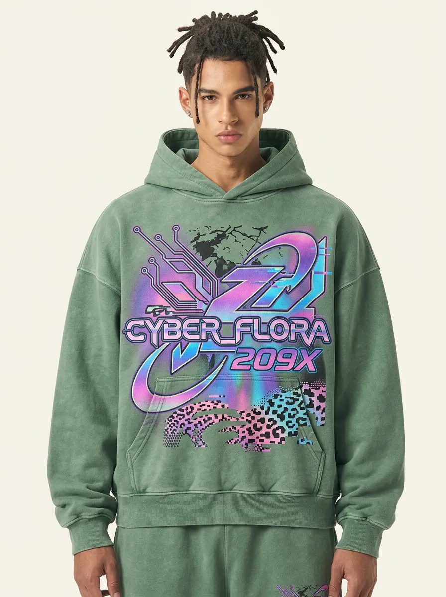 Unisex Urban Streetwear Graphic Hoodie