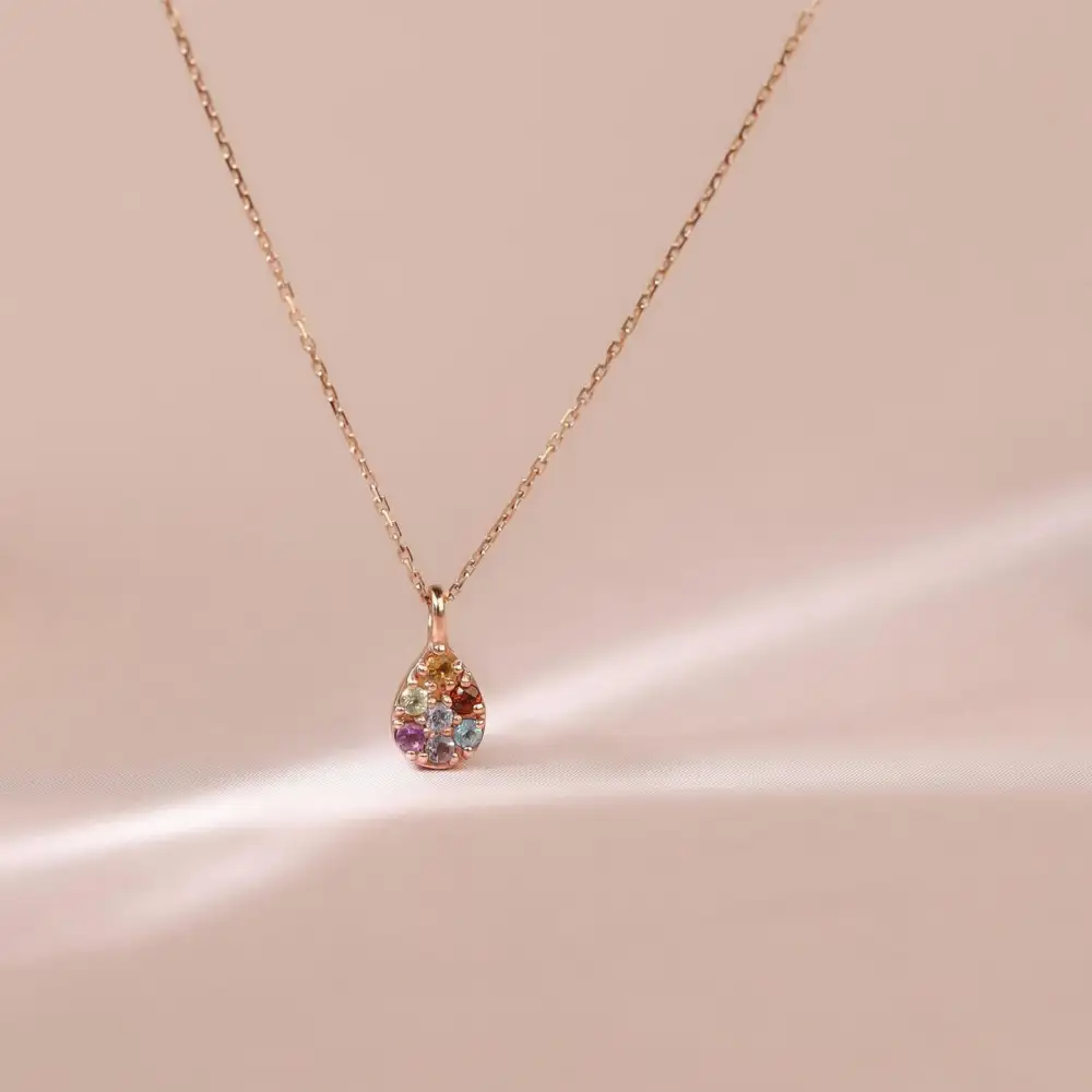 Colorful Pearl Necklace