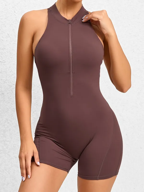 Tight Zippered Sports Yoga Peach Hips Pants