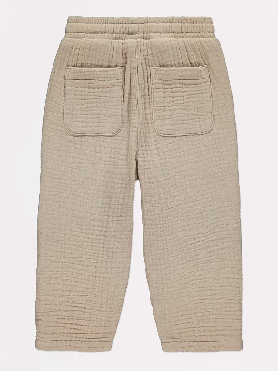 Stone Cheesecloth Trousers detail 2