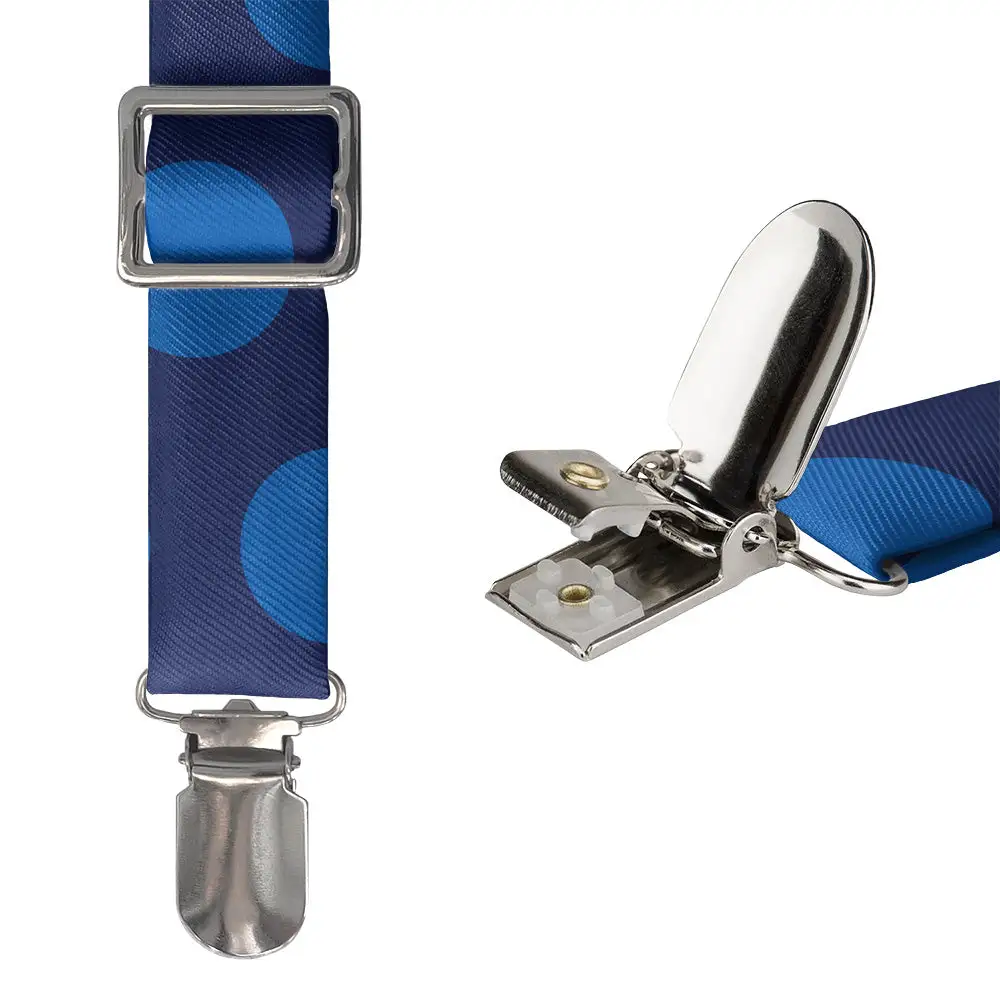 Big Polka Dots Pattern Suspenders