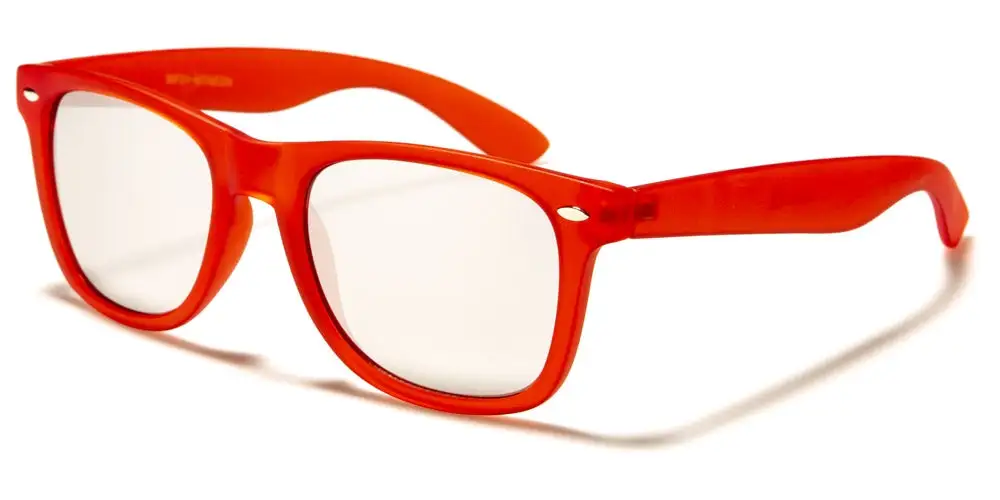 Refined Mirrored Fashion Sunglasses