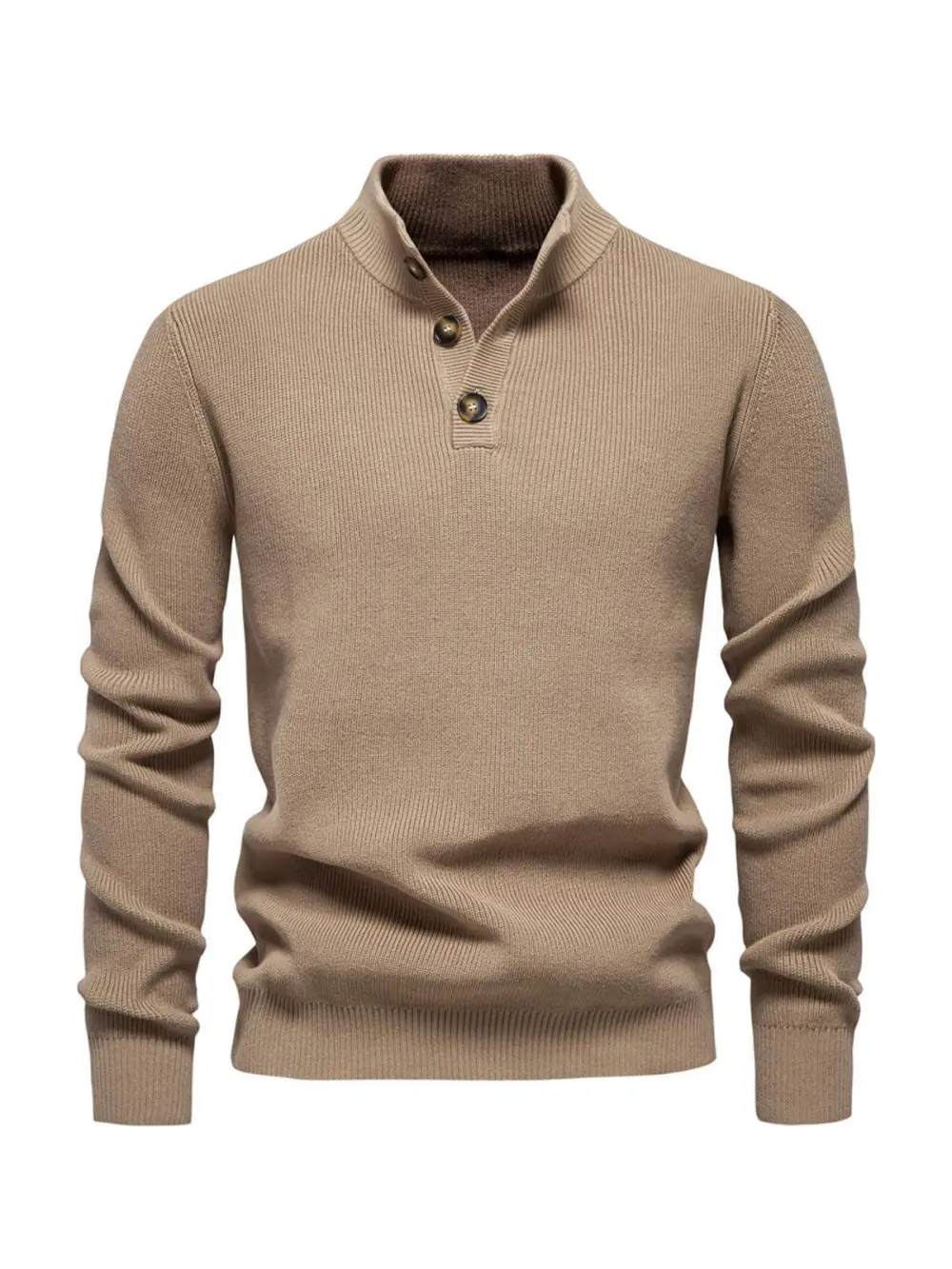 Long Sleeve Button Up Sweater