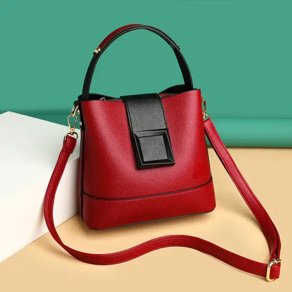 Minimal Roomy Bucket Bag