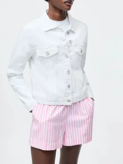 Classic Versatile Short Denim Jacket