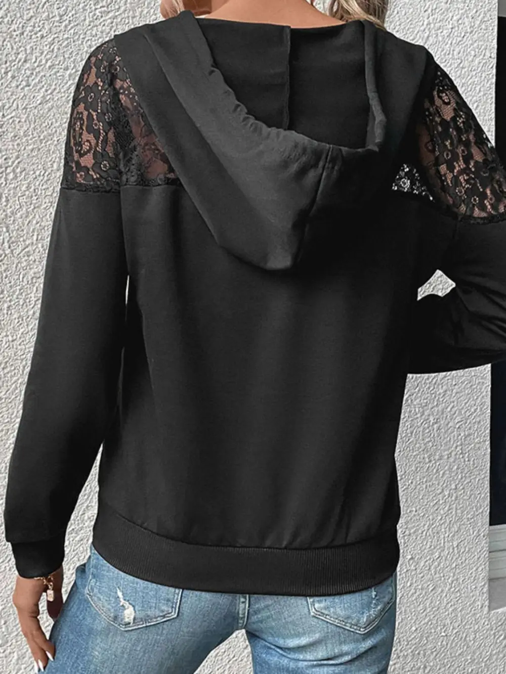 Tailored Refined Long-Sleeve Hoodie
