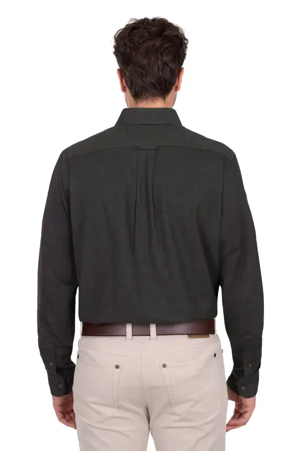 Men's Structured Pocket Long Sleeve Shirt