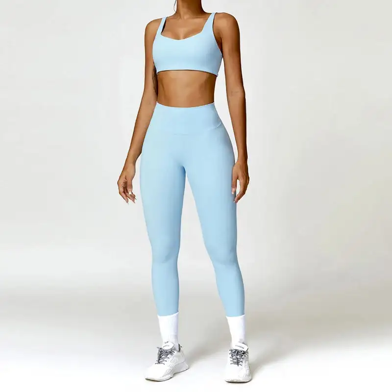 Yoga Workout Tracksuit Running Fitness Leggings Gym Set Sports Suit