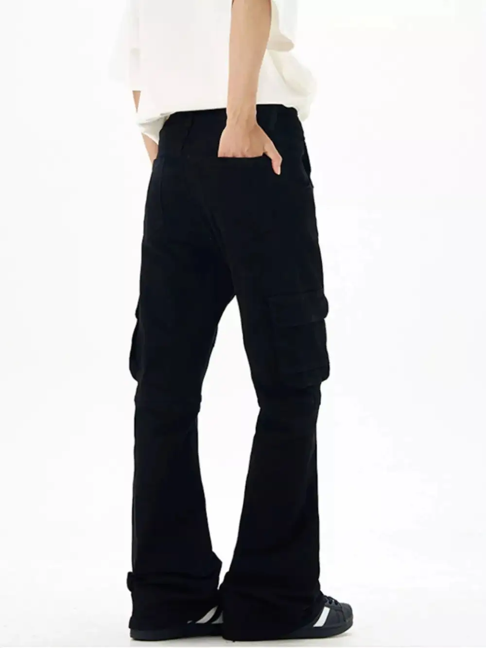 Cargo Flare Jeans