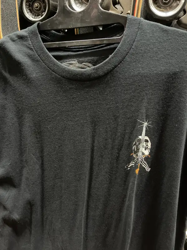 Skull And Sword Skate Graphic T-Shirt