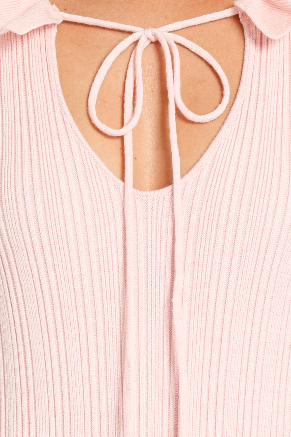 Bodycon Collared Maxi Dress