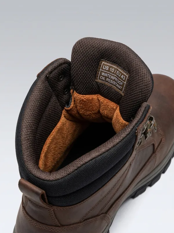 Field Leather-Look Men's Waterproof Work Boots