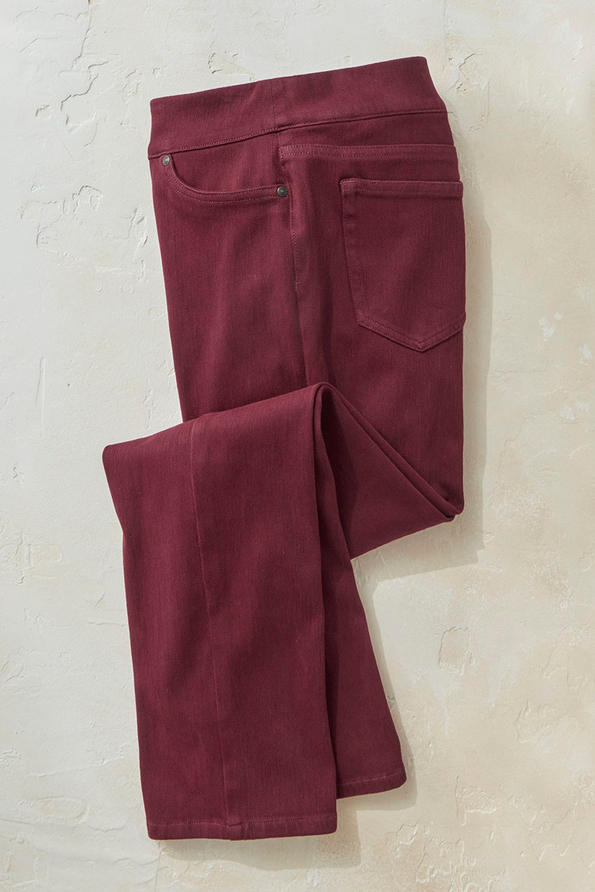 Knit Denim ShapeMe® Slim Leg Jeans