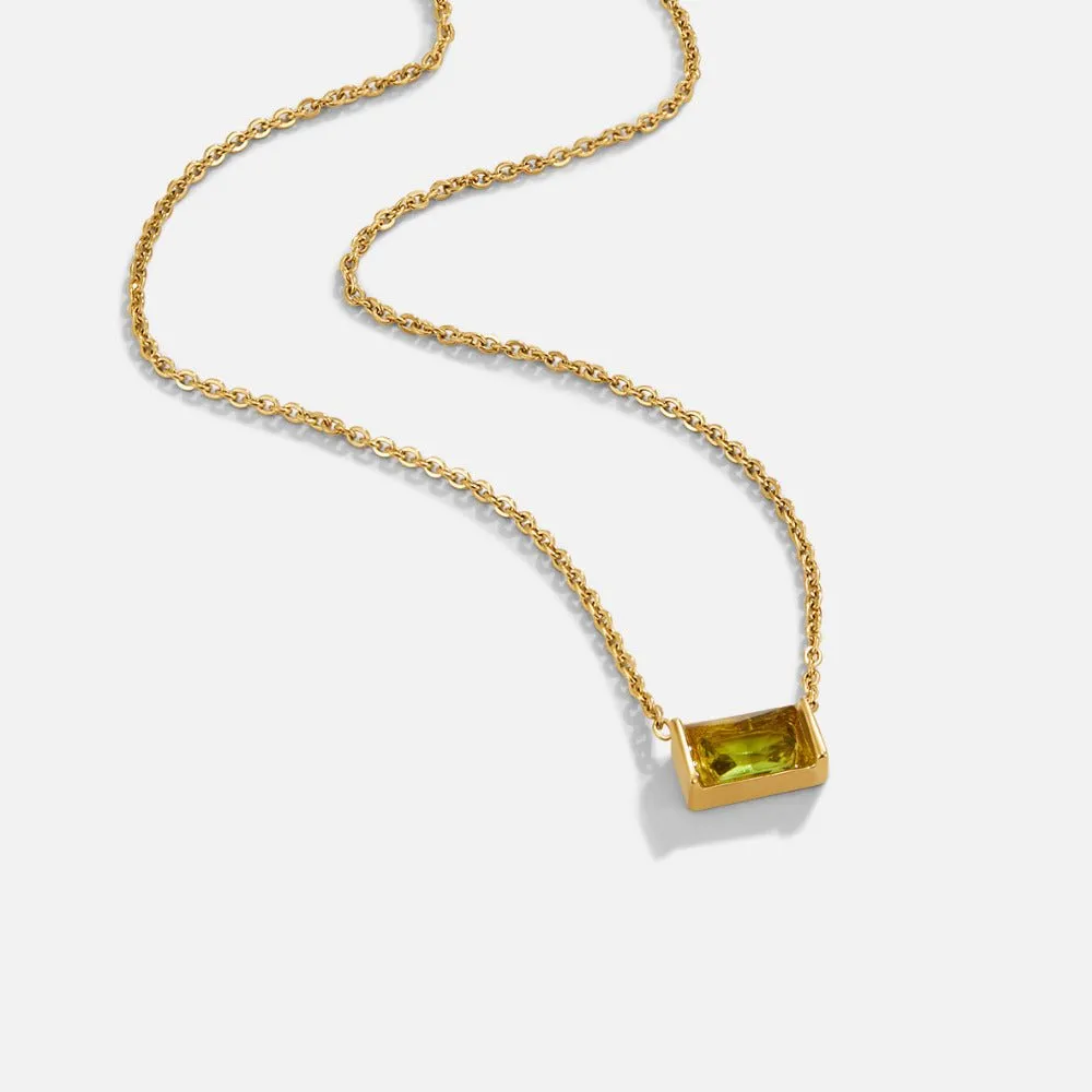 Layered Pendant Adjustable Necklace