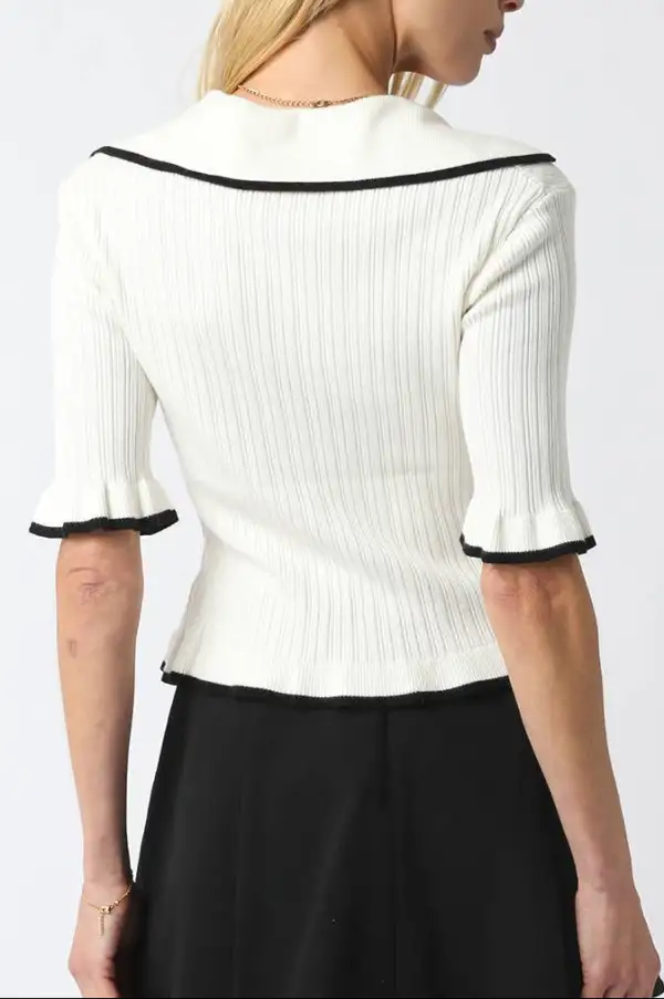 Button Front Women's Blouse Top