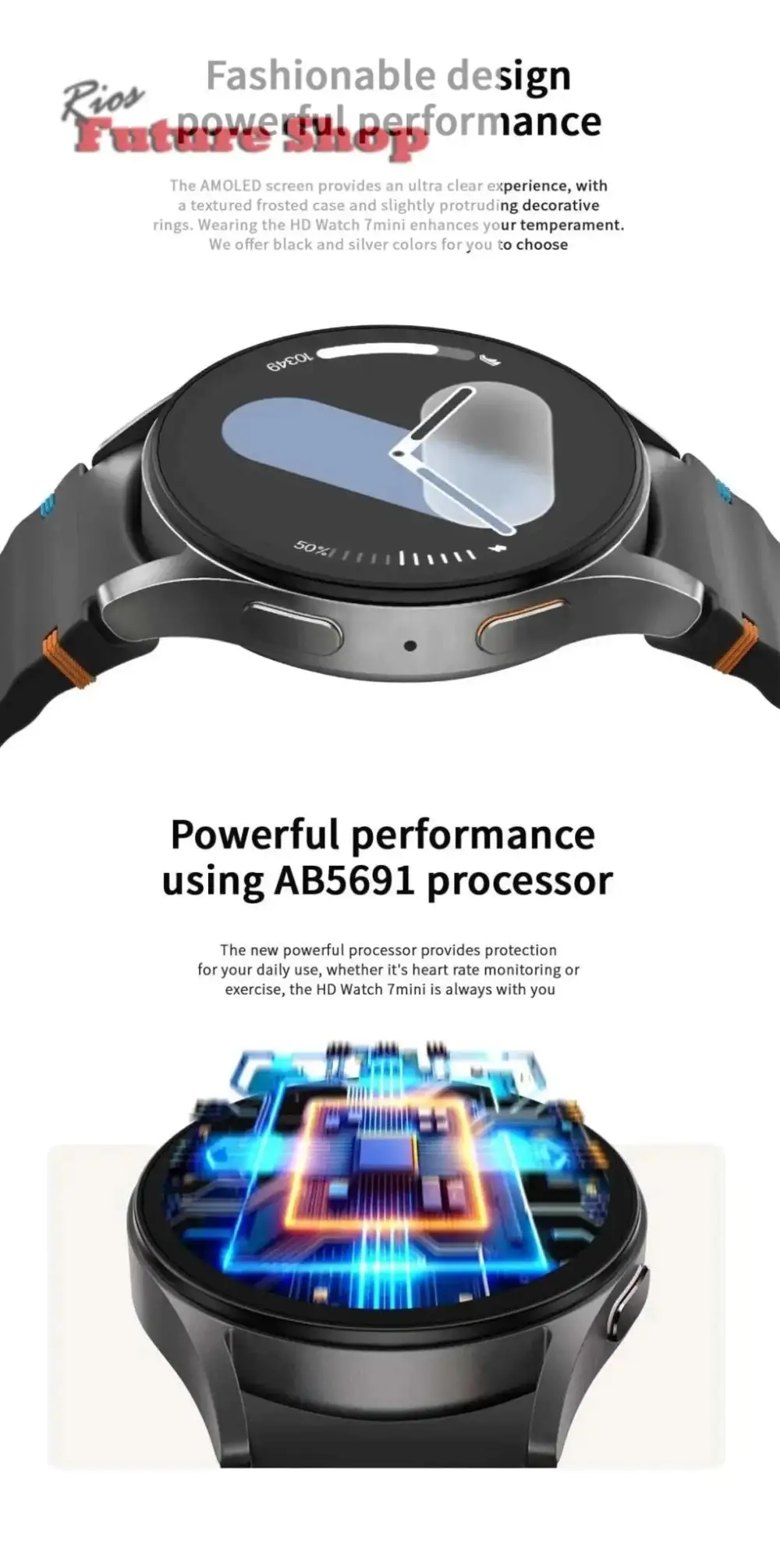 Smartwatch New for Samsung Galaxy Watch 7 2025