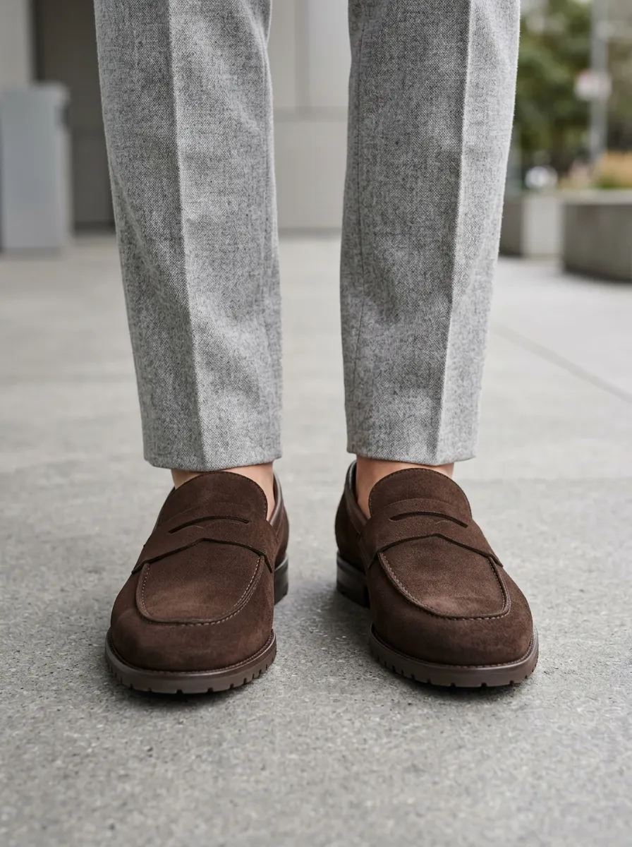 Men's Modern Penny Loafers