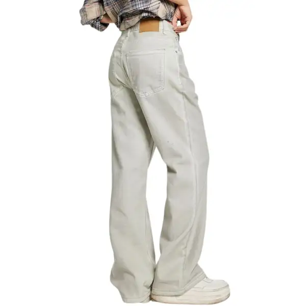 Refined Distressed Denim Jeans