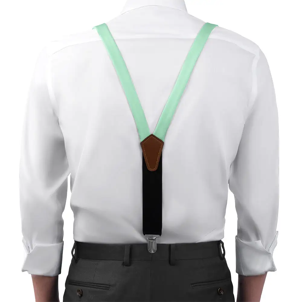 Refined Subtle Wedding Suspenders