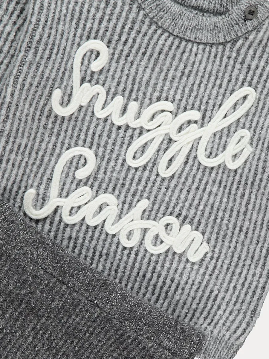 Snuggle Season Knitted Jumper and Leggings Outfit