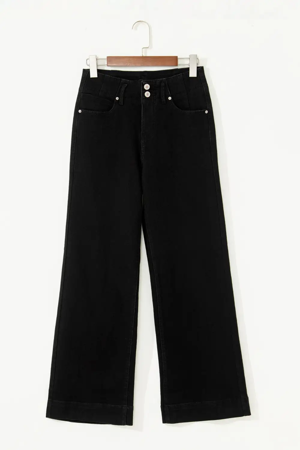 High Waist Flared Casual Jeans
