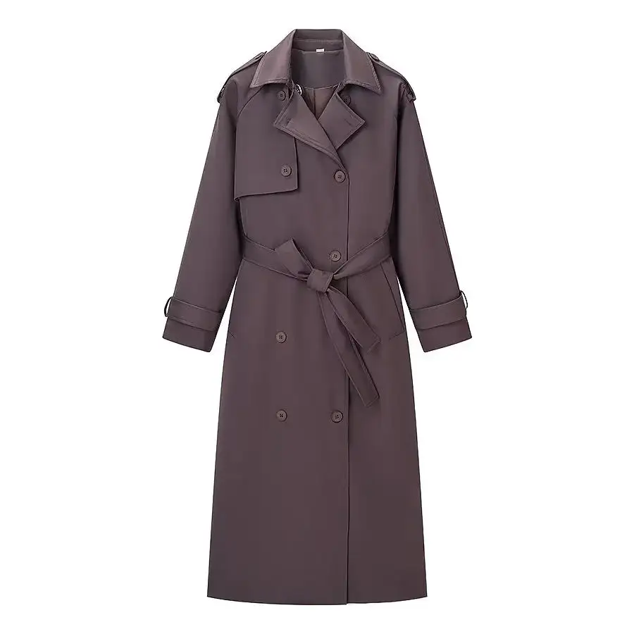 Modern Hooded Trench Coat
