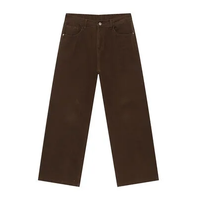 Clean Straight Leg Denim Jeans