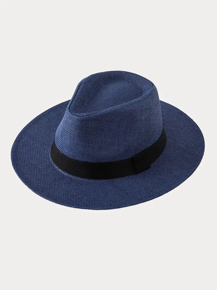 Classic Banded Panama Hat