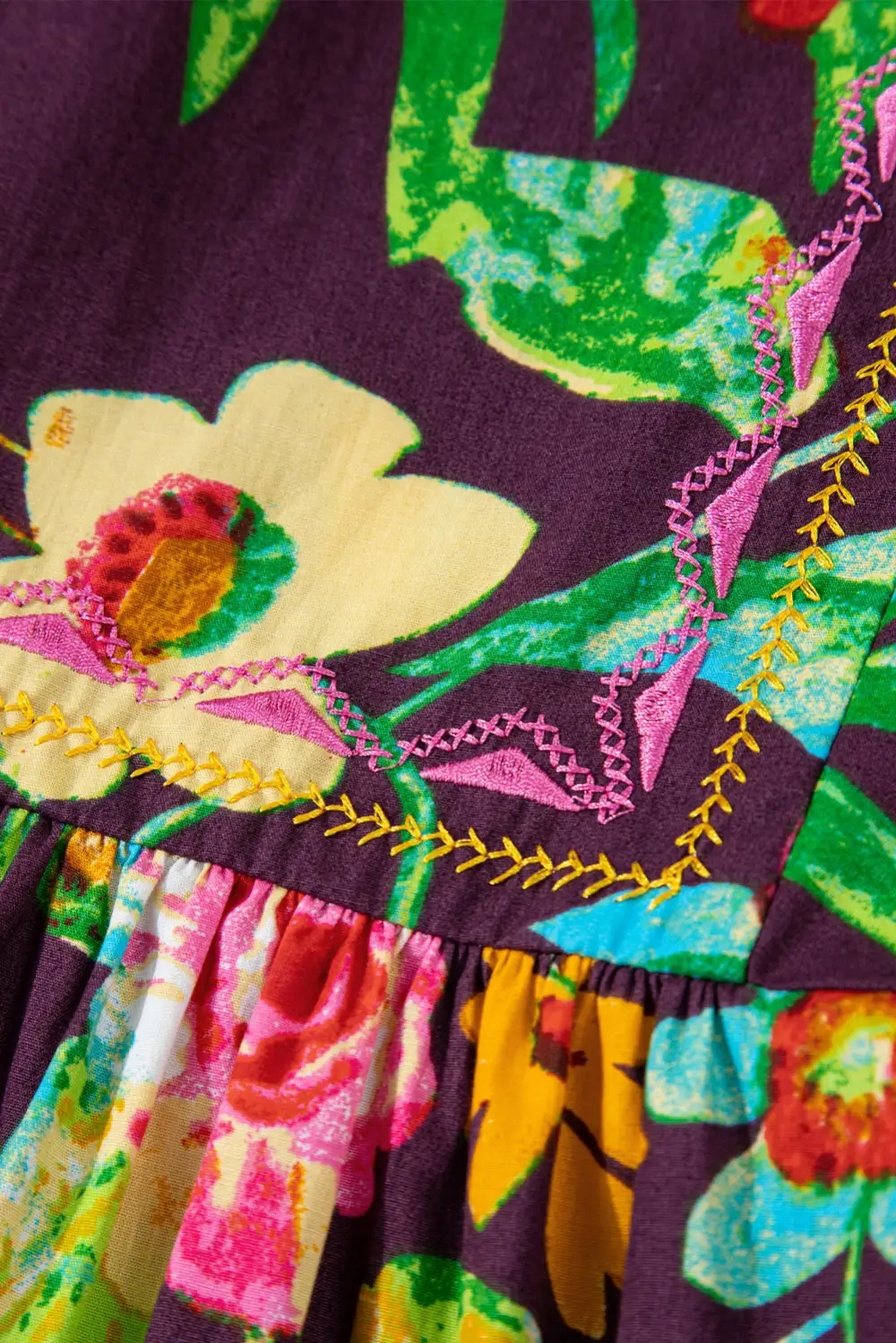 Floral Embroidered Blouse