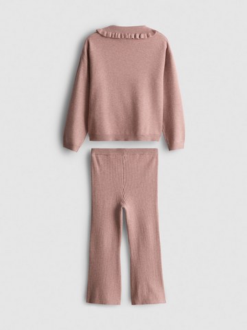 1-9yrs | Collared Jumper and Knit Leggings Set detail 1