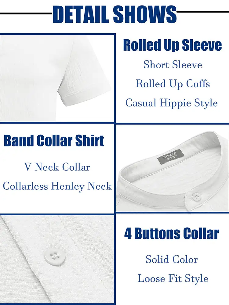 Casual Breathable Soft Henley Shirt