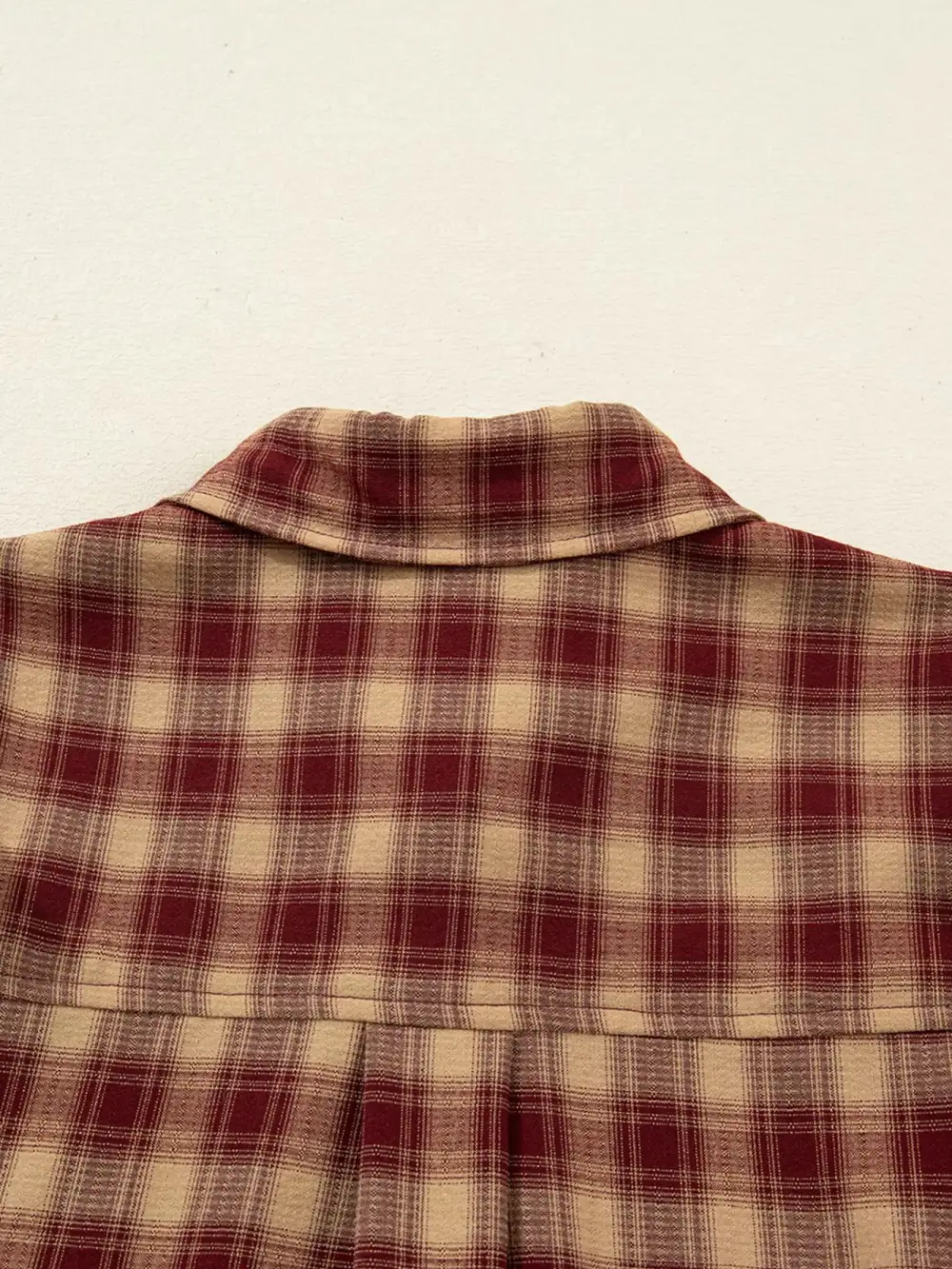 Plaid Patchwork Ruffle Mini Dress