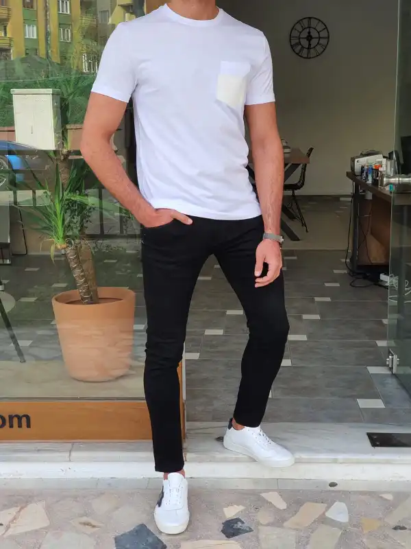 Everyday Crew Neck Slim Fit Cotton T-Shirt