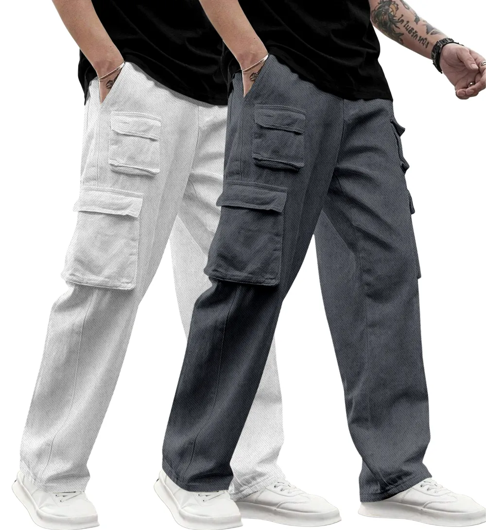 Essential Travel Cotton For Track Cargo Pants