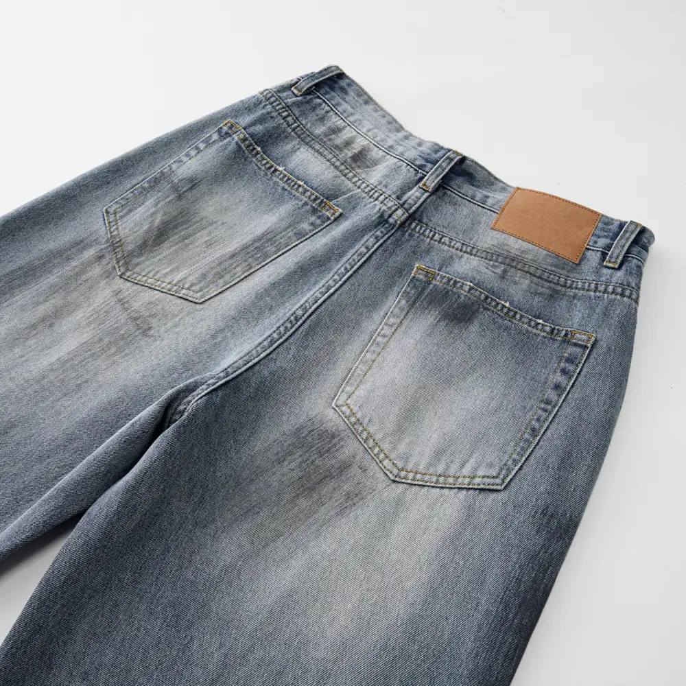 Modern Baggy Ripped Denim Jeans