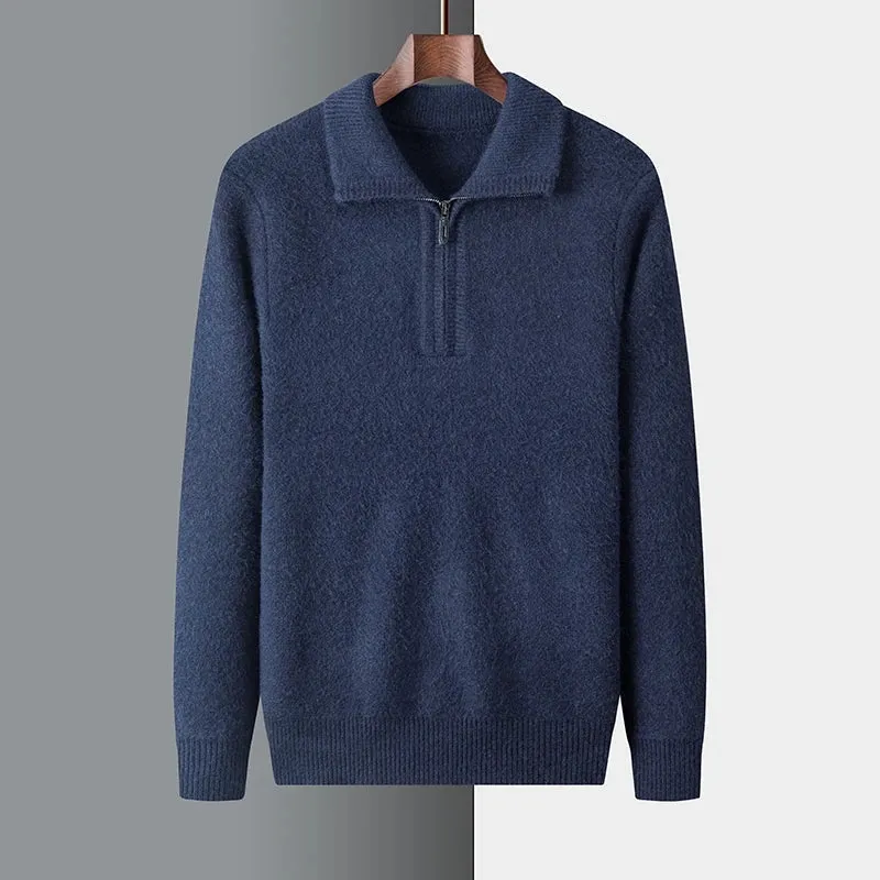 Half-Zip Knit Sweater