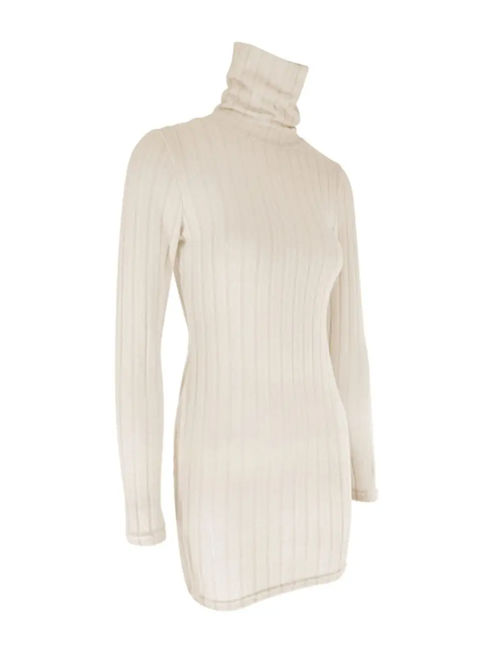 Ribbed Mini Dress